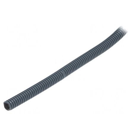 Tub de protecție poliamidă gri 10mm -40÷120°C rolă | Electronic-mag.ro | Componente Electronice