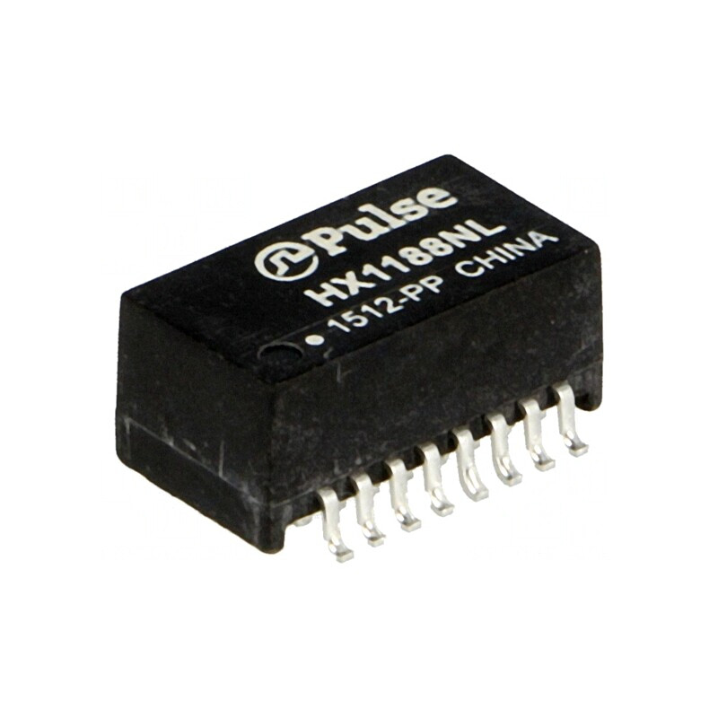 Transformator LAN SMD 1 Port -40÷85°C | Electronic-mag.ro | Componente Electronice Transformator LAN SMD 1 Port -40÷85°C | Electronic-mag.ro | Componente Electronice