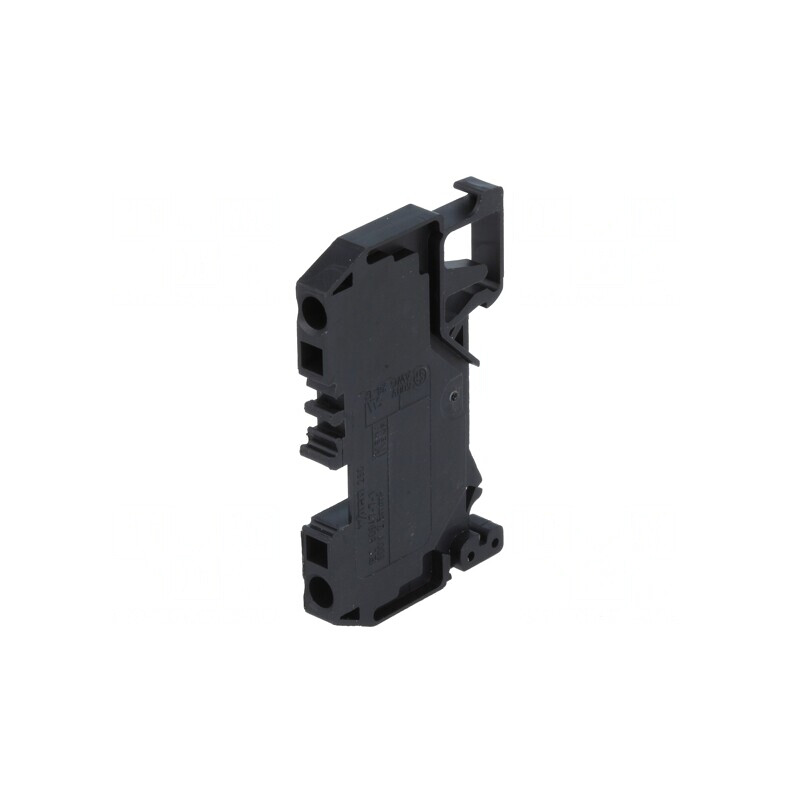 Conector șine 0,08-2,5mm² 1P 2B Negru | Electronic-mag.ro | Componente Electronice