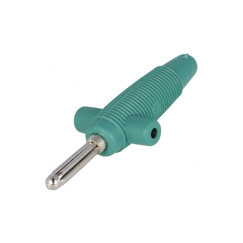Mufă Banană 4mm 30A Verde | Electronic-mag.ro | Componente Electronice