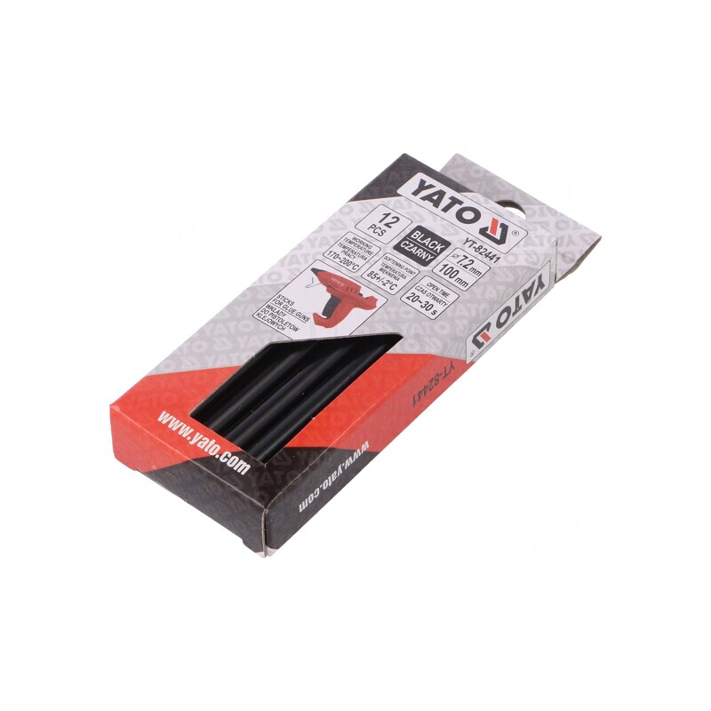 Adeziv Termofuzibil Negru 7,2mm x 100mm | Electronic-mag.ro | Componente Electronice