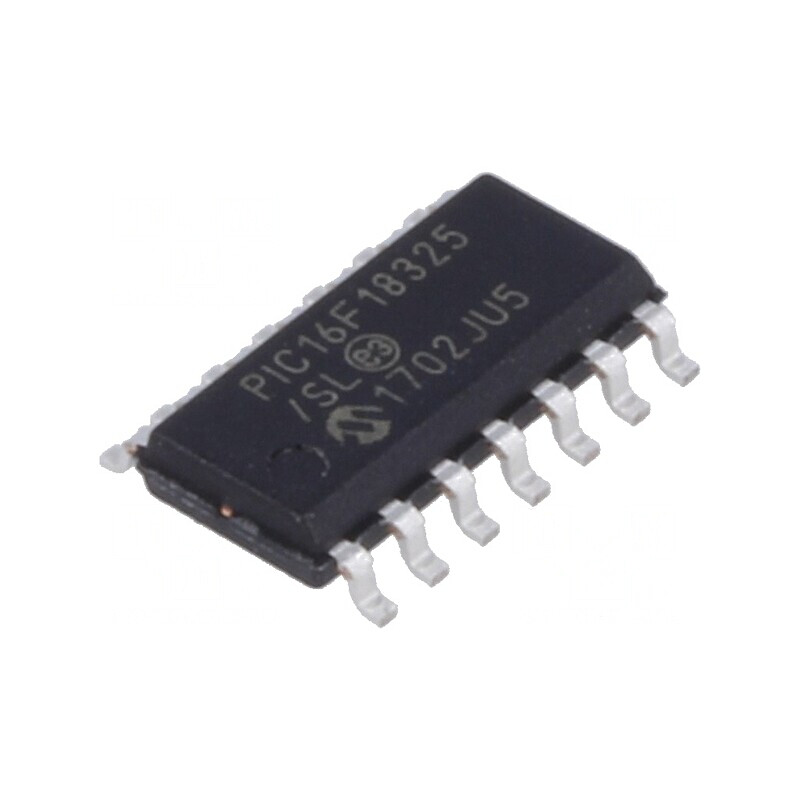 Microcontroler PIC16 14kB 32MHz 2,3-5,5V SMD SO14 | Electronic-mag.ro | Componente Electronice