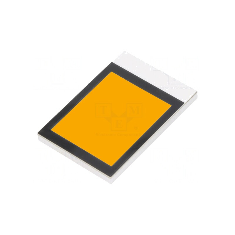 Iluminare LED Ambră 33x22,86x2,5mm | Electronic-mag.ro | Componente Electronice
