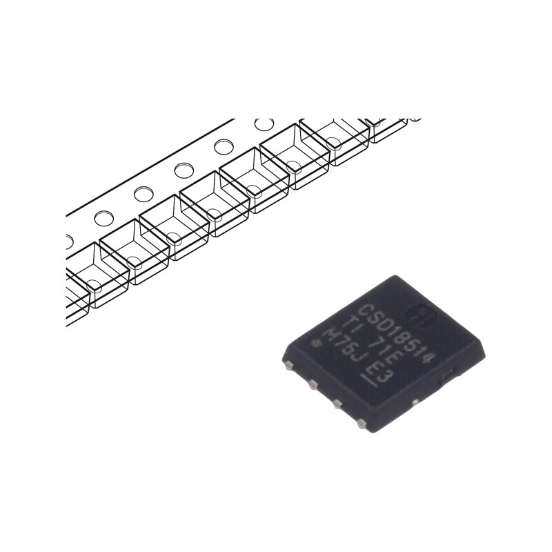 N-MOSFET Tranzistor 40V 50A 74W 5x6mm | Electronic-mag.ro | Componente Electronice
