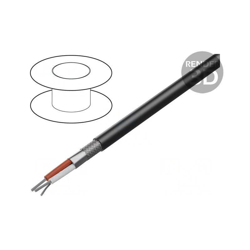 Cablu DMX BiTsound 1x2x0,25mm² 110Ω 6mm | Electronic-mag.ro | Componente Electronice