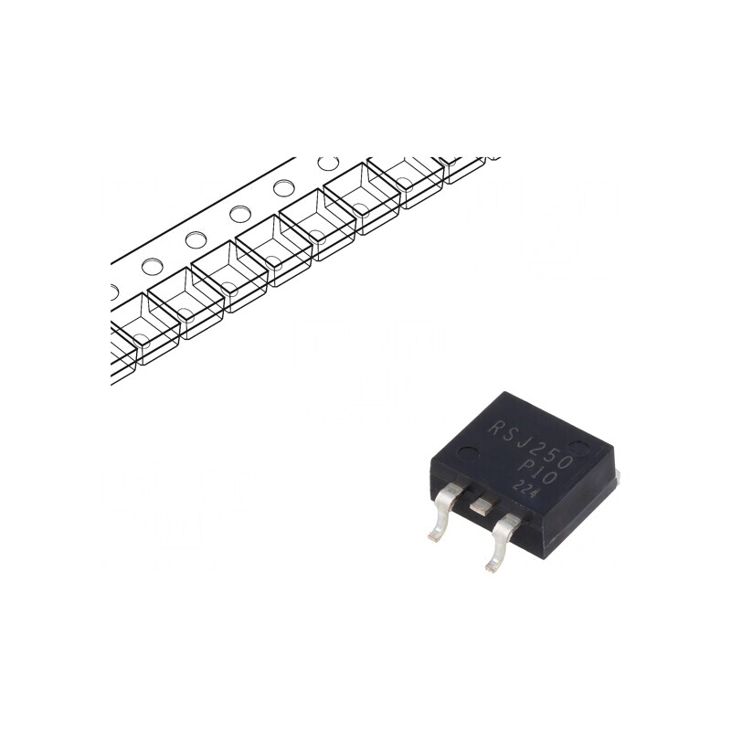 Tranzistor P-MOSFET 100V 25A 50W TO263 | Electronic-mag.ro | Componente Electronice