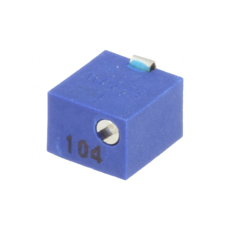 Potentiometru Vertical Multitura 100kΩ 250mW SMD | Electronic-mag.ro | Componente Electronice
