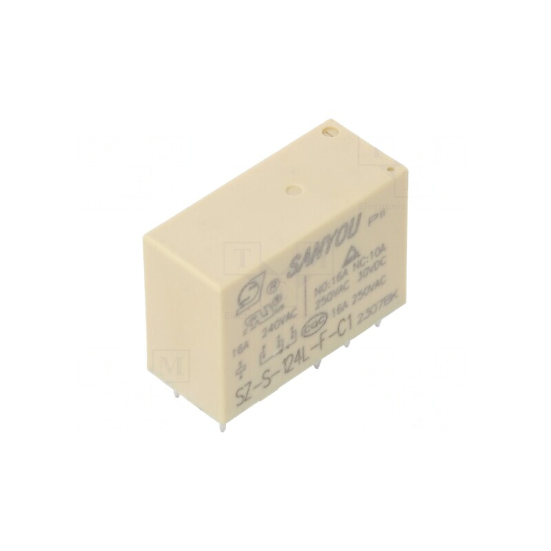 Releu Electromagnetic SPDT 24VDC 16A | Electronic-mag.ro | Componente Electronice