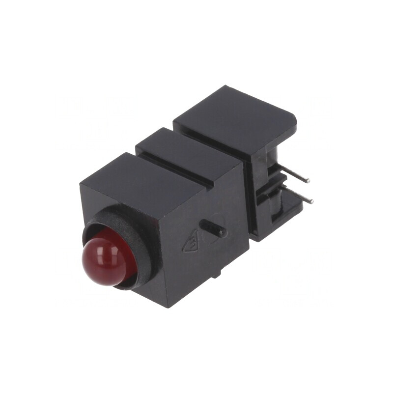 LED Carcasă Roșie 5mm 20mA 60° 4-10mcd | Electronic-mag.ro | Componente Electronice