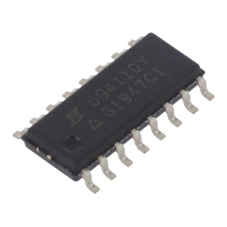 Comutator Analogic SPST-NC 4 Canale SO16 7-22V 13-44V | Electronic-mag.ro | Componente Electronice