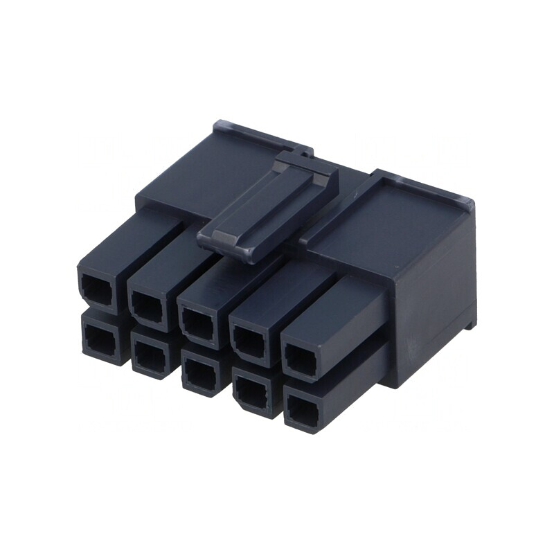 Mufă Mega-Fit 5,7mm 10 PIN 23A | Electronic-mag.ro | Componente Electronice