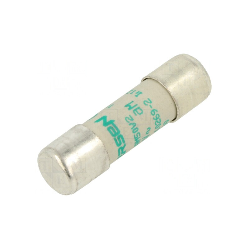 Siguranță AM Întârziere 2A 500V 10x38mm | Electronic-mag.ro | Componente Electronice