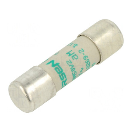 Siguranță AM Întârziere 2A 500V 10x38mm | Electronic-mag.ro | Componente Electronice