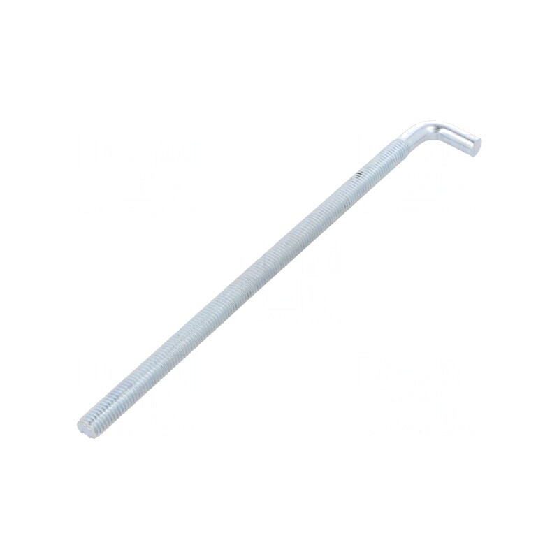 Cârlig Drept din Oțel Zincat 225mm | Electronic-mag.ro | Componente Electronice