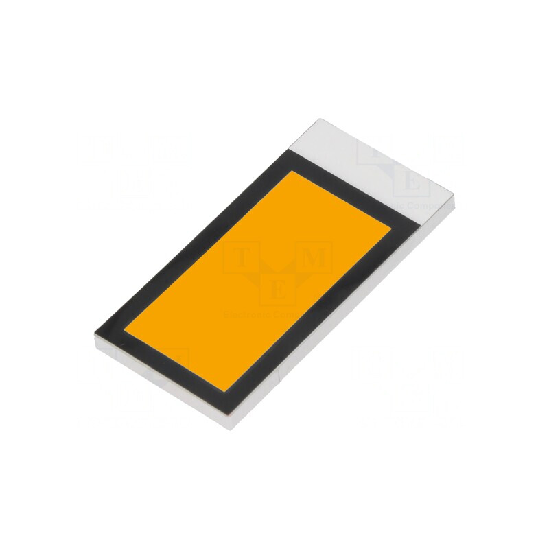 Iluminare LED Ambră 35,5x17,78x2,5mm | Electronic-mag.ro | Componente Electronice