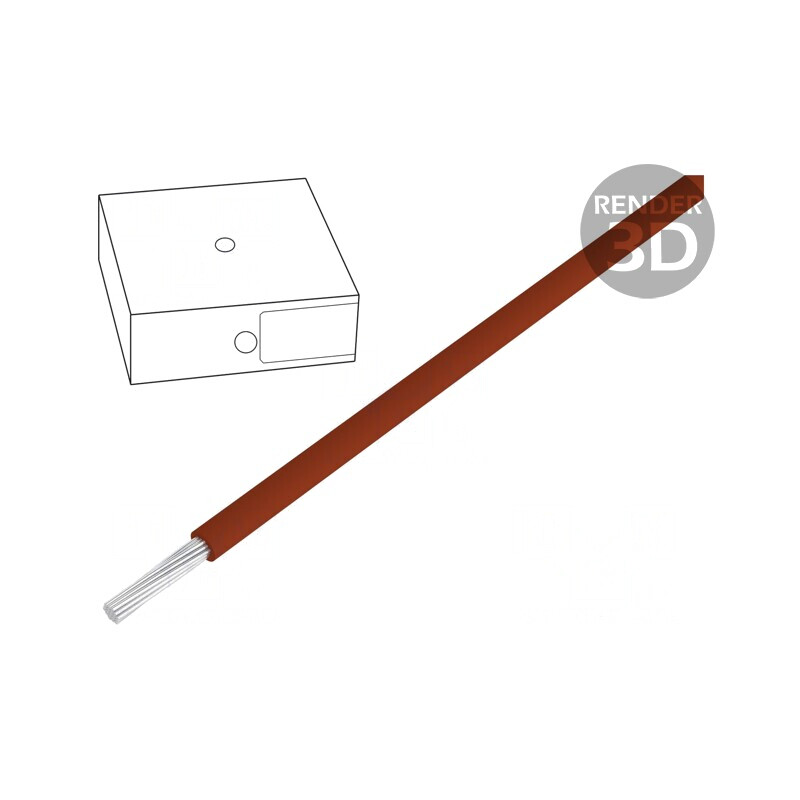 Cablu Electric 2.5mm2 PVC Maro | Electronic-mag.ro | Componente Electronice