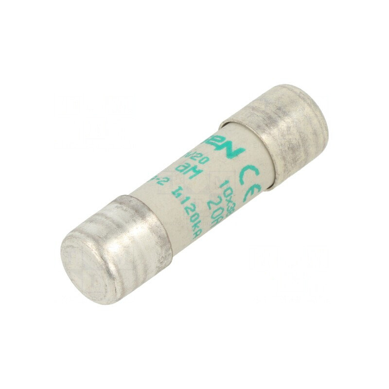 Siguranță AM Întârziere 20A 500V 10x38mm | Electronic-mag.ro | Componente Electronice