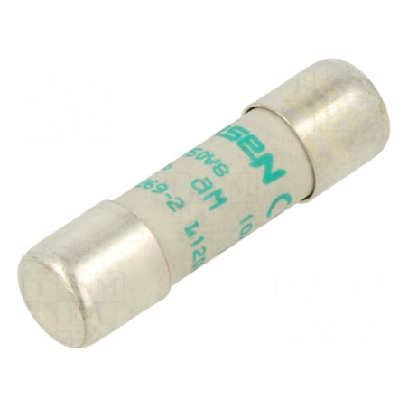 Siguranță AM Întârziere 8A 500VAC 10x38mm | Electronic-mag.ro | Componente Electronice