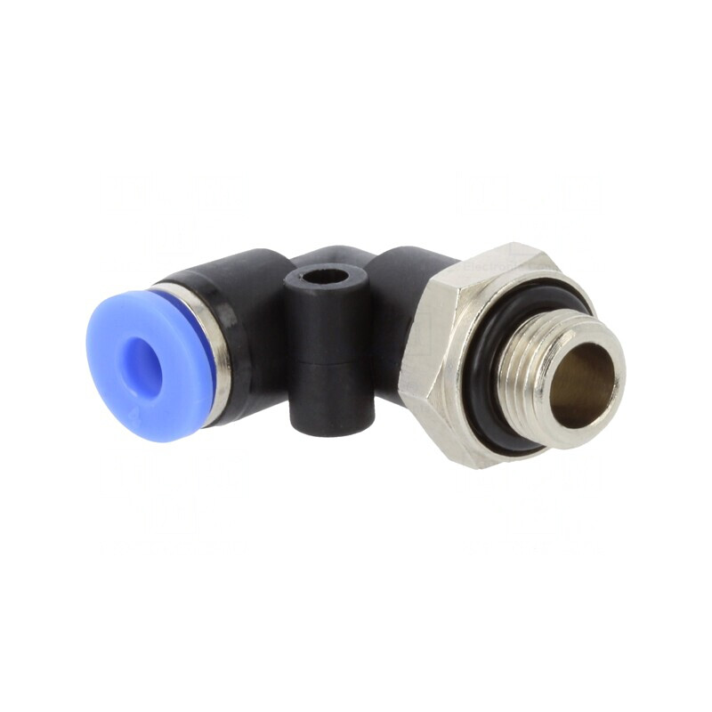 Racord Push-in Unghi PBT G 1/8 0-60°C  | Electronic-mag.ro | Componente Electronice
