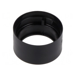 Eclisă Neagră din Plastic Ø15,8mm | Electronic-mag.ro | Componente Electronice