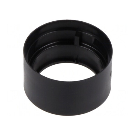 Eclisă Neagră din Plastic Ø15,8mm | Electronic-mag.ro | Componente Electronice