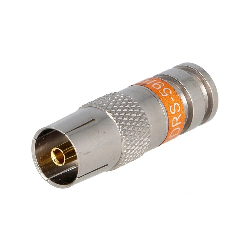 Mufă Coaxială 9,5mm Mamă RG59 Crimpare | Electronic-mag.ro | Componente Electronice