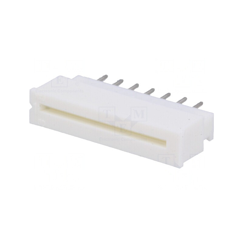 Conector FFC/FPC 14 PIN 200V 1A ZIF THT Cositorit | Electronic-mag.ro | Componente Electronice