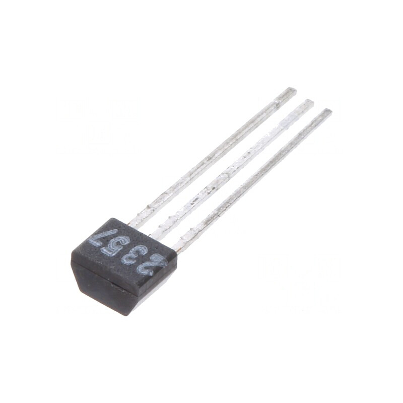 Tranzistor NPN Bipolar 50V 0.1A 0.3W TO92 R1: 22kΩ | Electronic-mag.ro | Componente Electronice