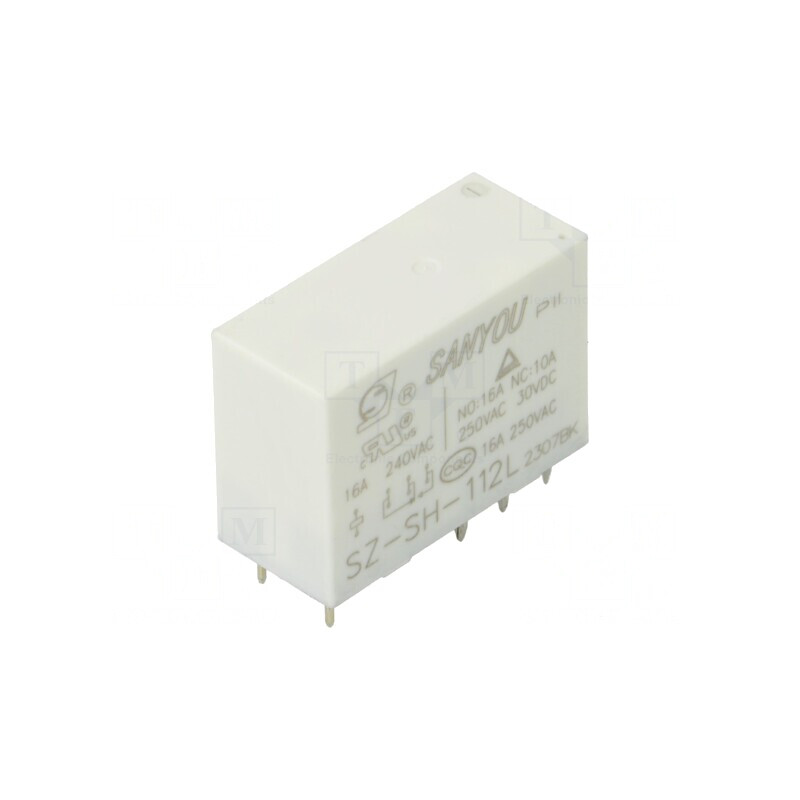 Releu Electromagnetic 12VDC SPDT 16A | Electronic-mag.ro | Componente Electronice