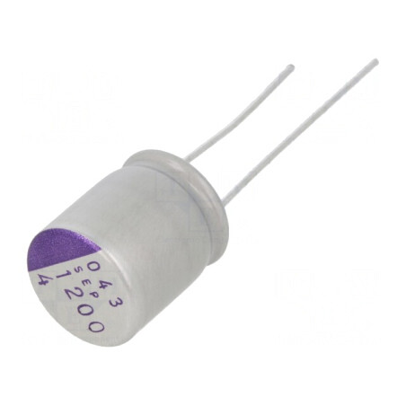 Condensator Polimeric 1200uF 4V THT | Electronic-mag.ro | Componente Electronice