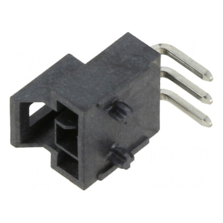 NANO-FIT Adaptor HDR Negru 3 Circuite | Electronic-mag.ro | Componente Electronice
