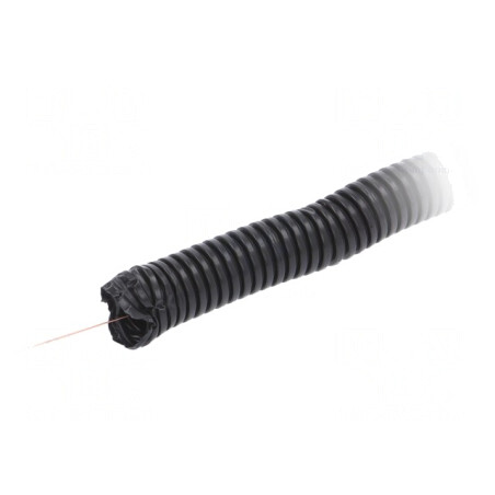 Tub de Protecție PVC Negru 32mm 25m | Electronic-mag.ro | Componente Electronice