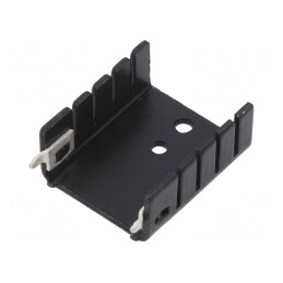 Radiator Negru TO220 30x25.4x12.7mm | Electronic-mag.ro | Componente Electronice