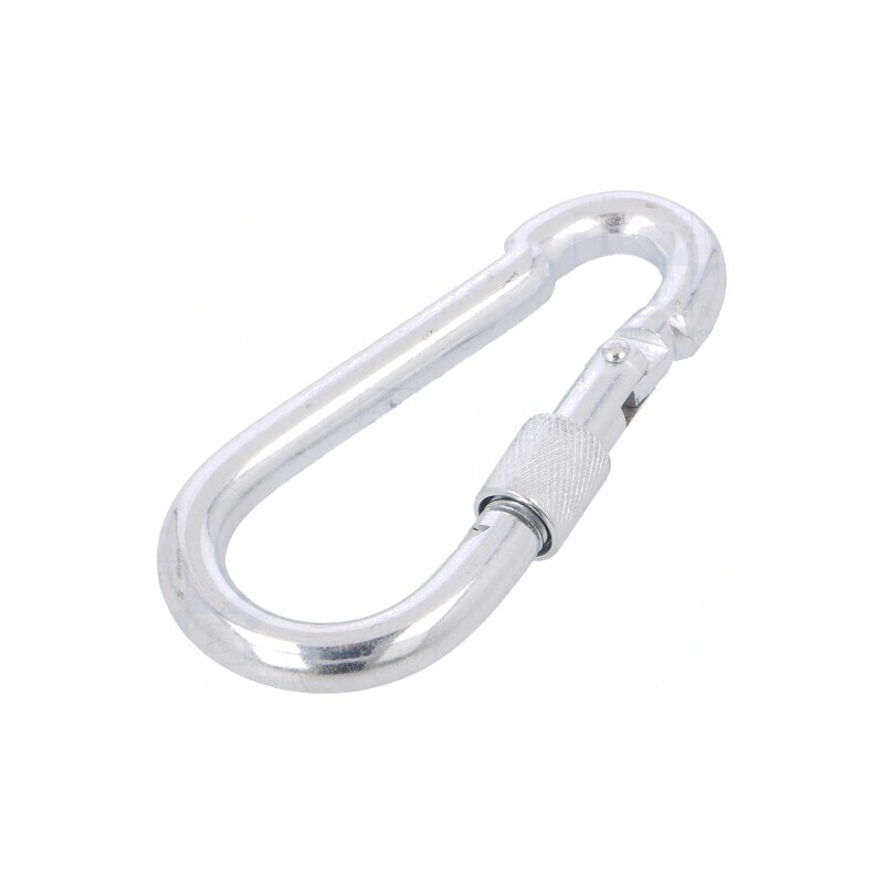 Carabină oțel zinc 100mm 10mm protecție cabluri | Electronic-mag.ro | Componente Electronice Carabină oțel zinc 100mm 10mm protecție cabluri | Electronic-mag.ro | Componente Electronice