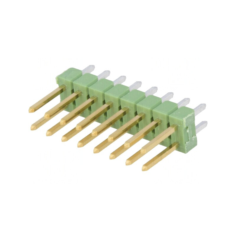 Şir Pini AMPMODU MOD II 16 Tată 2,54mm Drept | Electronic-mag.ro | Componente Electronice
