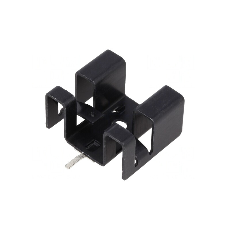 Radiator Extrudat Negru pentru TO220 21.6x25.4x12.7mm | Electronic-mag.ro | Componente Electronice