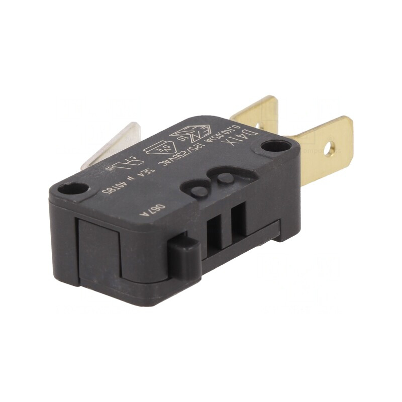 Microîntrerupător SNAP ACTION 0,1A 250VAC SPDT fără manetă | Electronic-mag.ro | Componente Electronice