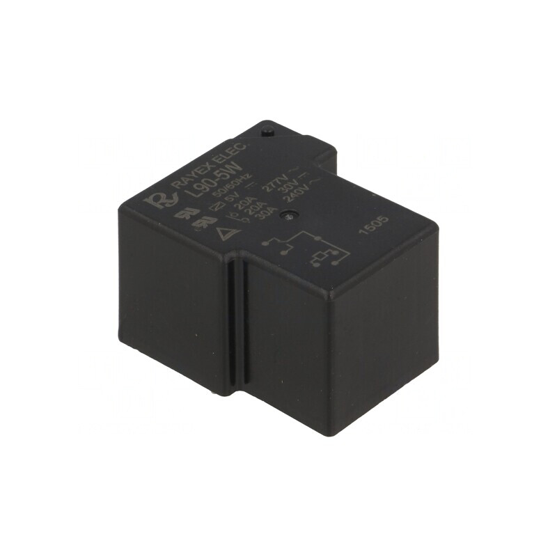 Releu Electromagnetic SPDT 5VDC 30A L90 PCB | Electronic-mag.ro | Componente Electronice Releu Electromagnetic SPDT 5VDC 30A L90 PCB | Electronic-mag.ro | Componente Electronice