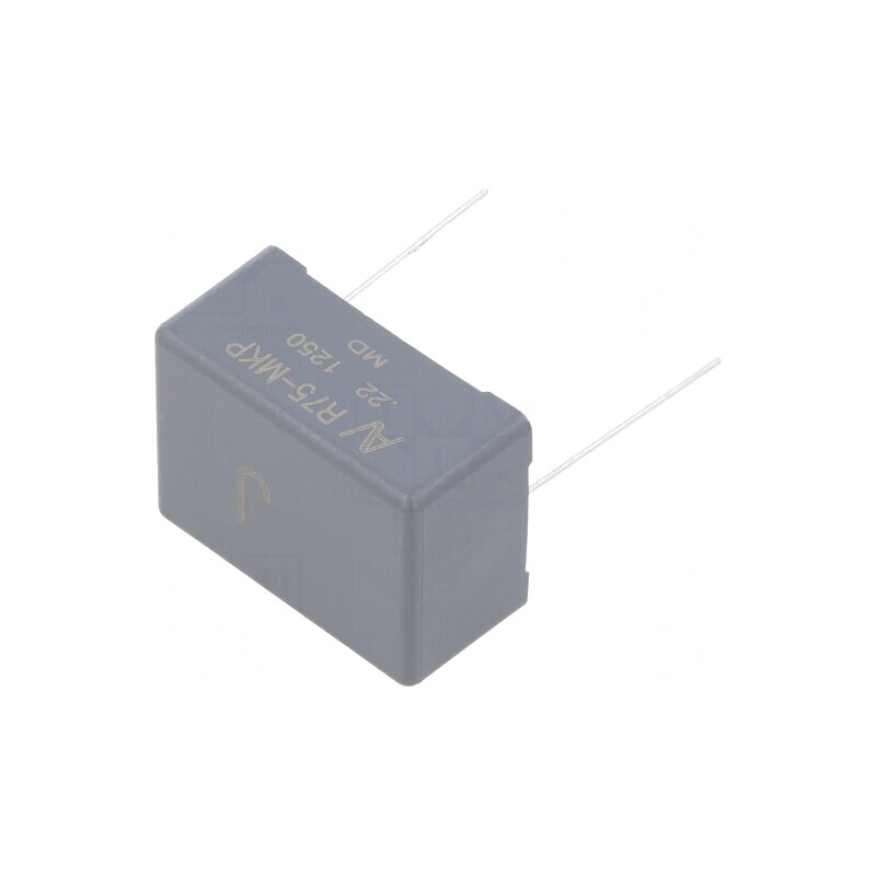 Condensator Polipropilenă 0,22uF THT ±5% 32x15x24mm | Electronic-mag.ro | Componente Electronice