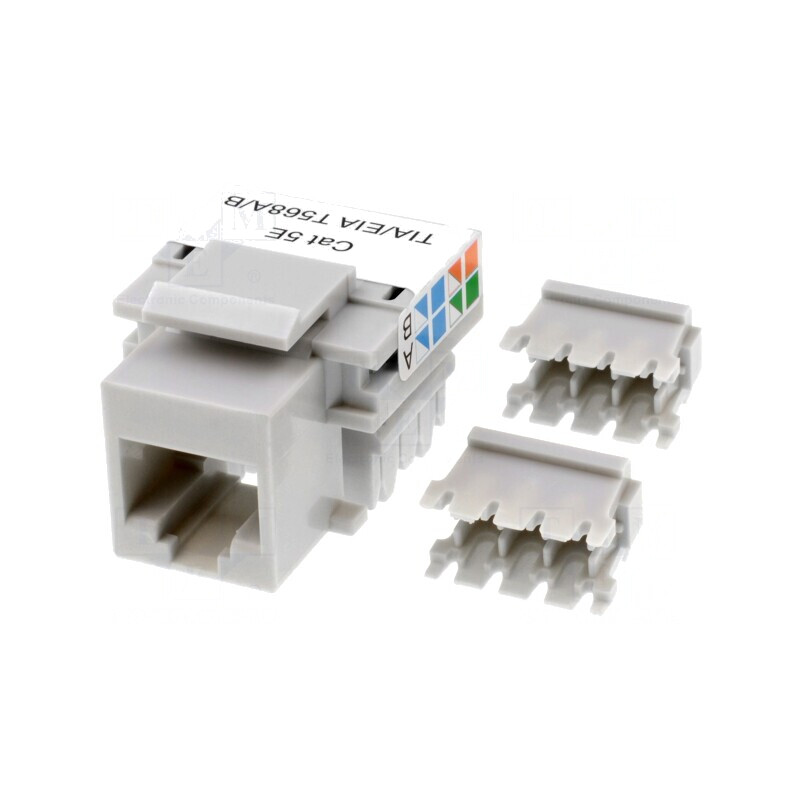 Soclu RJ45 Keystone 8P8C pentru Panou | Electronic-mag.ro | Componente Electronice Soclu RJ45 Keystone 8P8C pentru Panou | Electronic-mag.ro | Componente Electronice