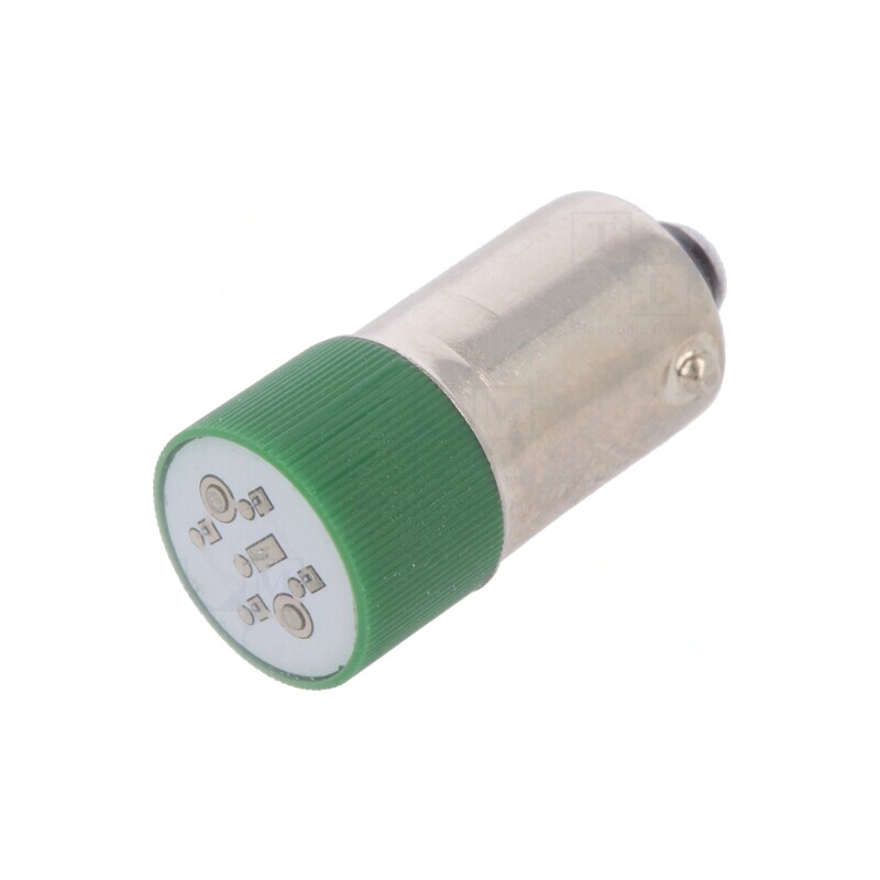 Lampă LED Verde 24V BA9S | Electronic-mag.ro | Componente Electronice