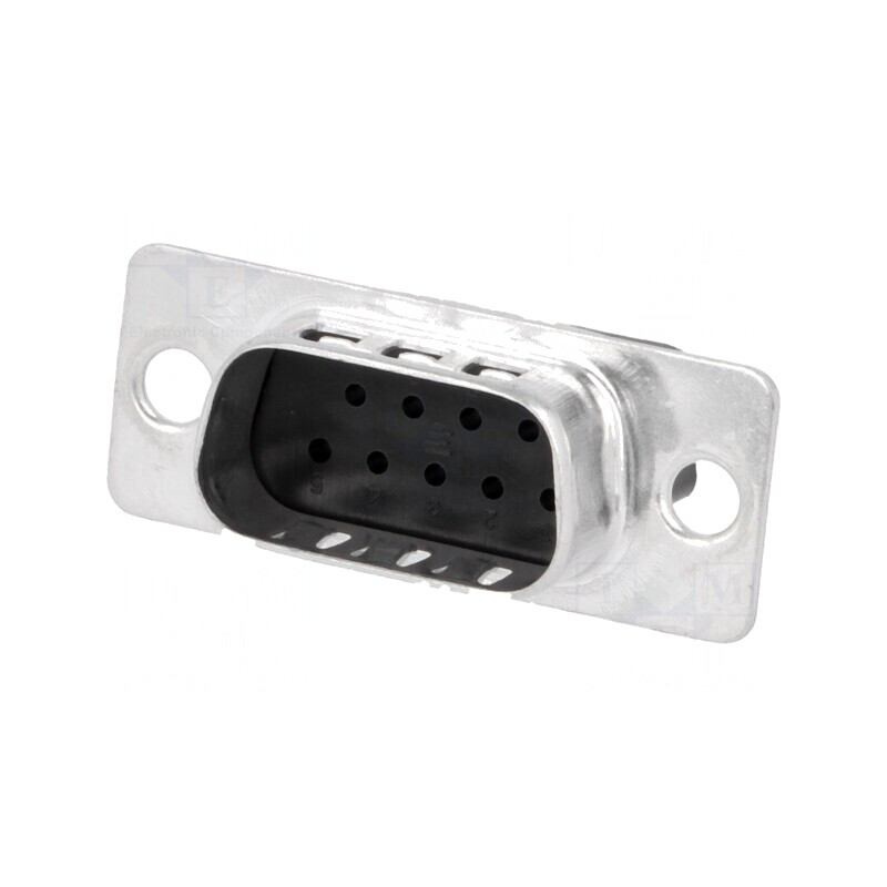 Conector D-Sub 9 Pin Tată pe Cablu 16,9mm | Electronic-mag.ro | Componente Electronice