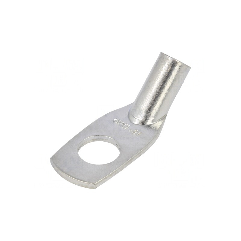 Vârf Inelar Tubular M10 16mm² Crimpat 45° | Electronic-mag.ro | Componente Electronice