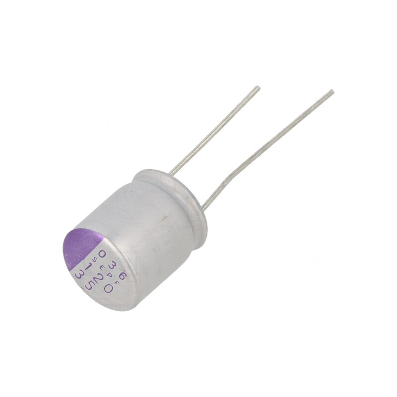 Condensator Polimeric 120uF 35V THT | Electronic-mag.ro | Componente Electronice