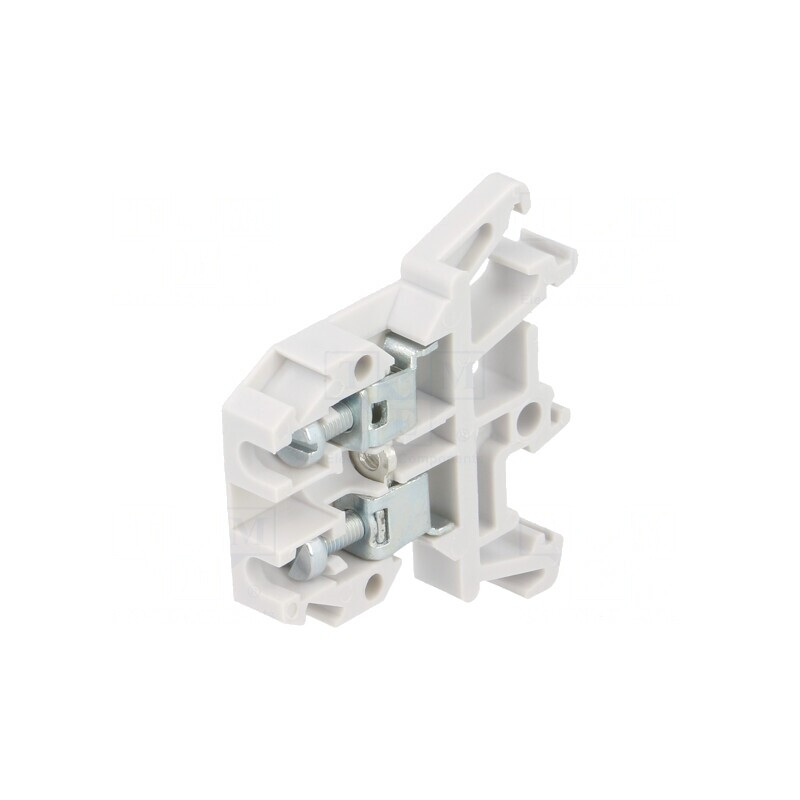 Conector Îmbinare Șine Gri 6,4mm 2 Borne | Electronic-mag.ro | Componente Electronice