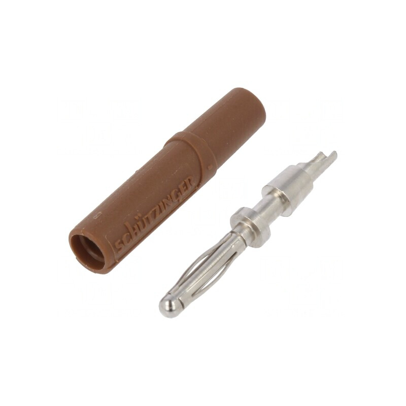 Mufă Banană 2mm 10A Maro Nickel 22mm | Electronic-mag.ro | Componente Electronice Mufă Banană 2mm 10A Maro Nickel 22mm | Electronic-mag.ro | Componente Electronice