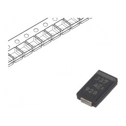 Condensator tantal-polimer low ESR 330uF 4V SMD 2917 | Electronic-mag.ro | Componente Electronice