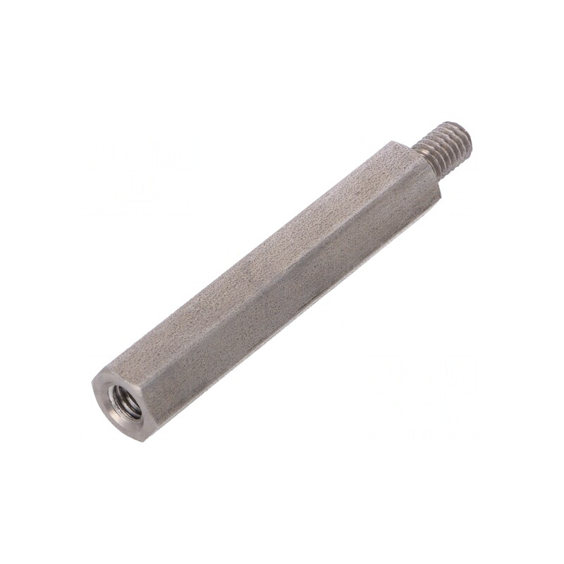 Piuliță-distanțieră filetată 55mm M6 | Electronic-mag.ro | Componente Electronice