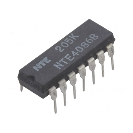 IC Digital AND-NOR CMOS THT DIP14 4 In 2 Ch | Electronic-mag.ro | Componente Electronice
