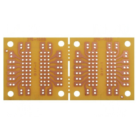 Placă Prototip Universală 45x91mm | Electronic-mag.ro | Componente Electronice